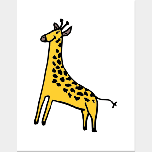 giraffe Posters and Art